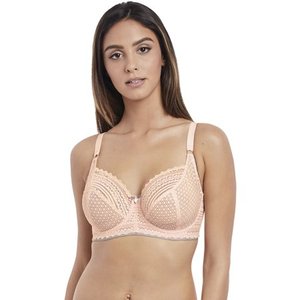 lot 37071 image: Freya Womens Daisy Lace Underwire Balcony Bra 38F Blush 38G