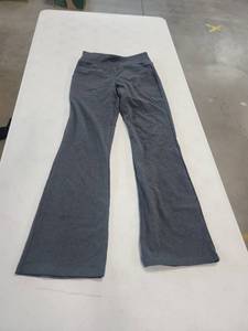 lot 37076 image: High-Rise Fold-Over Flare Pants Small
