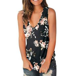 lot 37083 image: Flowy Floral Tank Top Small