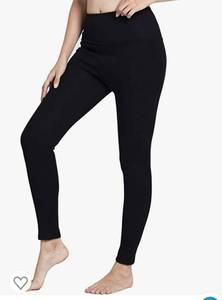 lot 37160 image: Romastory Womens Winter Leggings Elastic Thick Fleece Lined Pants High Waisted Leggings Tights Small