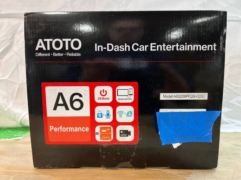 9inch] ATOTO A6 PF Android Double-DIN Car Stereo, Wireless CarPlay