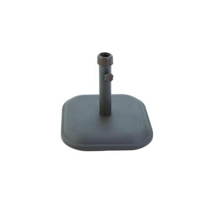 lot 6219 image: Patio Beach Outdoor Umbrella Base Iron Vintage Stand In Brown, Style
