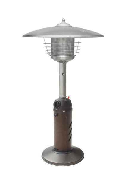 lot 6269 image: Gardensun HPS-C-PC 11,000 BTU Bronze Tabletop Propane Gas Patio Heater