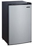 lot 6434 image: Magic Chef 3.5 Cu. Ft. Mini Refrigerator, Stainless