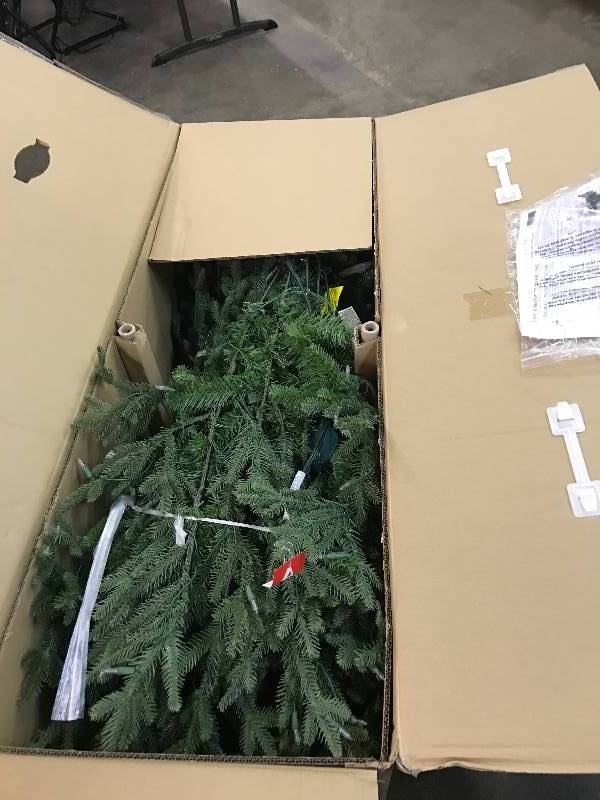 lot 6354 image: 9 foot Royal Frasier Christmas tree