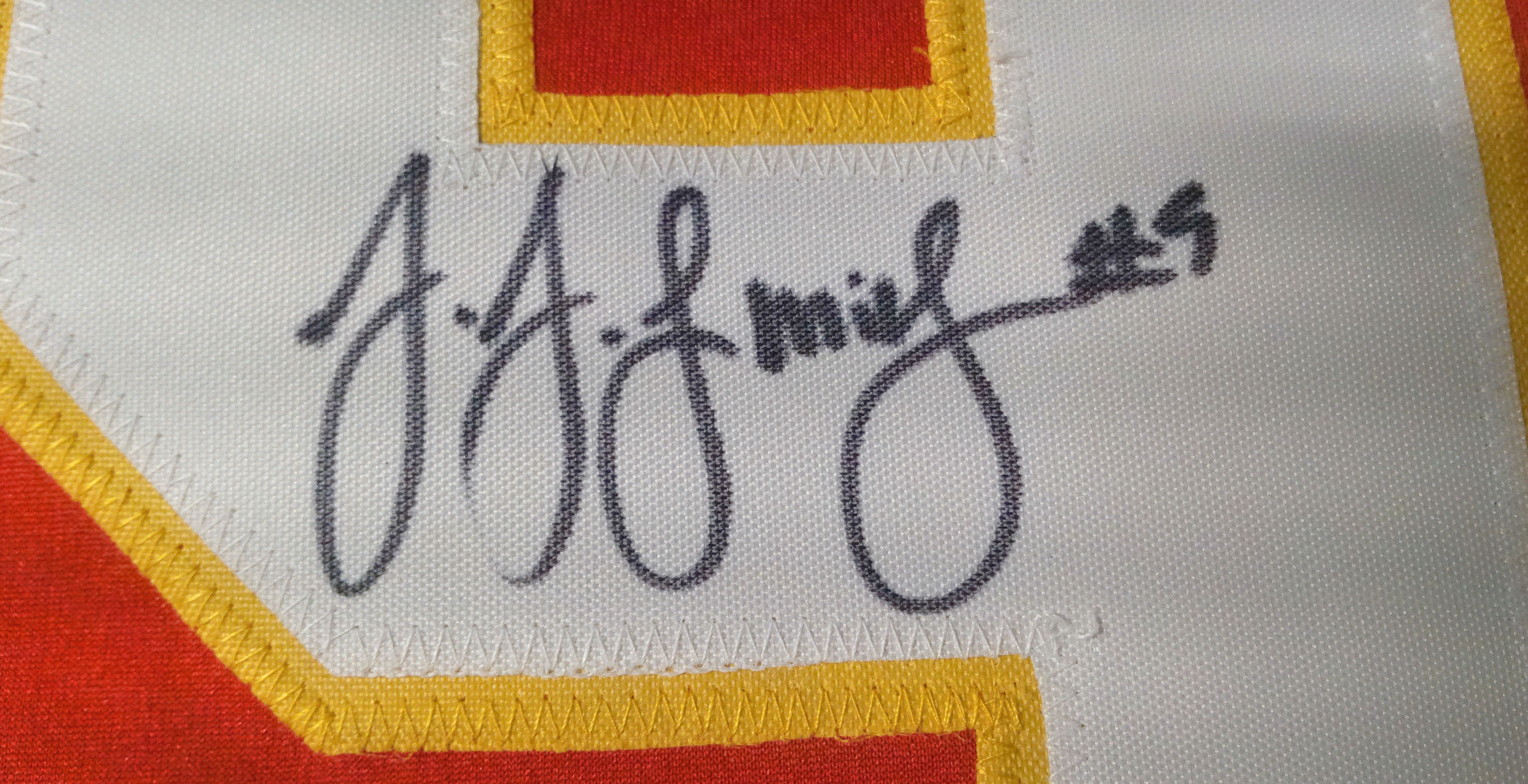 Kansas City Chiefs JuJu Smith-Schuster Signed “Custom” Jerseys