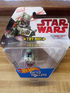 lot 13 image: Hot Wheels Star Wars Boba Fett Battle Roller