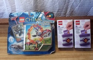 lot 21 image: New Lego Chima and 2 New Lego buildable Mothers Day cards