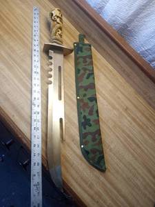lot 30 image: Skull sword