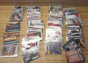 lot 45 image: NASCAR trading cards