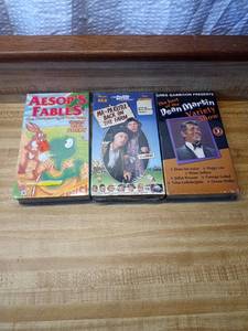 lot 100 image: Sealed vintage VHS movies