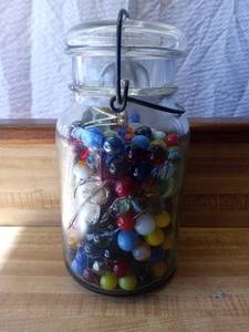 lot 103 image: Jar of Marbles