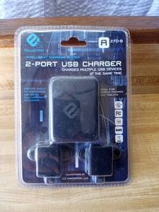 lot 112 image: 2-Port USB charger