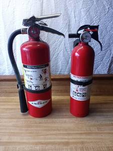 lot 131 image: Fire extinguishers
