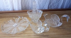 lot 134 image: Decor glasscrystal
