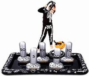 lot 65390 image: Inflatable Halloween Ring Toss Activity