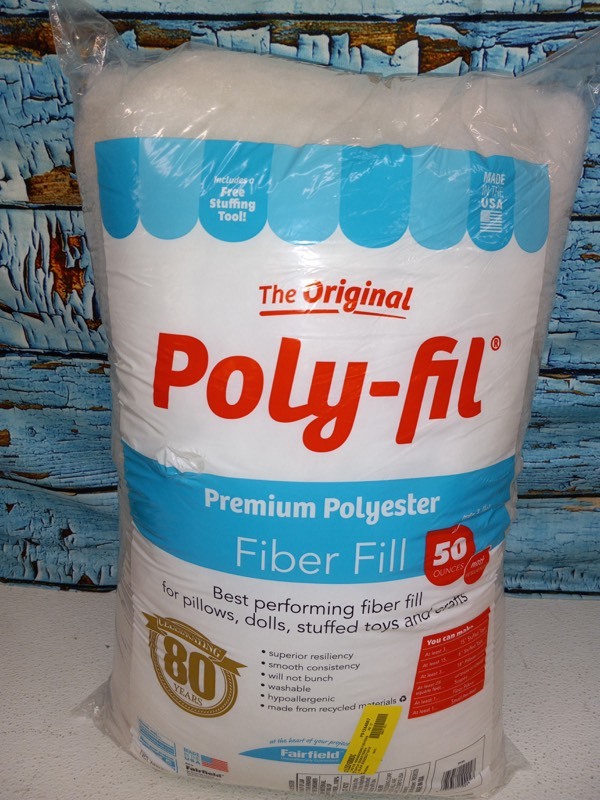 Poly-Fil Premium Polyester Fiber Fill Bag - 50 oz