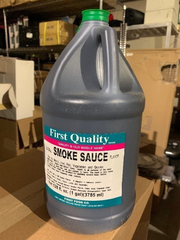 lot 164 image: 1 New First Quality Gallon of Natural Liquid Smoke Sauce