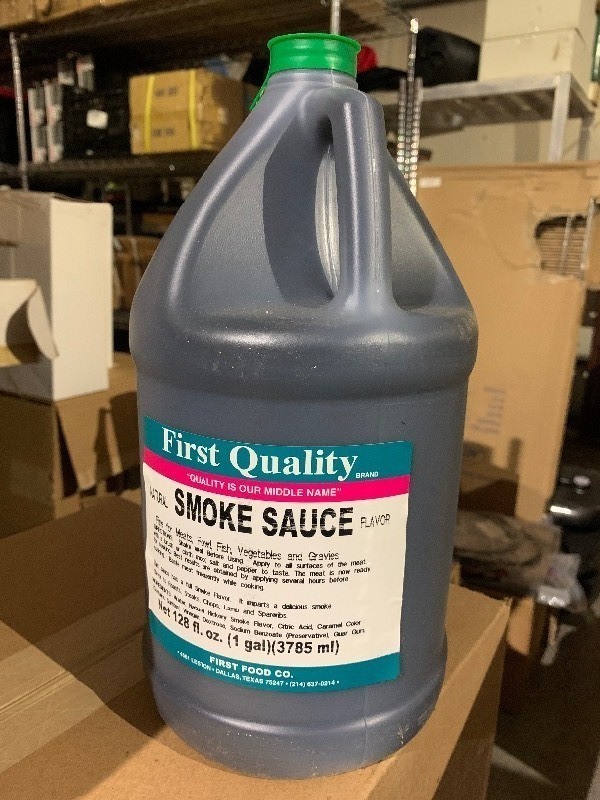 lot 165 image: 1 New First Quality Gallon of Natural Liquid Smoke Sauce