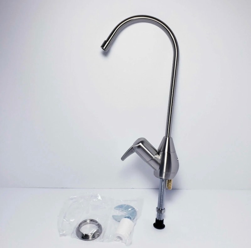 lot 3 image: New Ecowater Brush Nickel 7277187 Faucet, Air Gap System