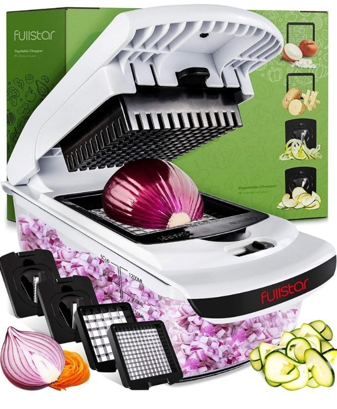 lot 200 image: Fullstar 4 in 1 Pro Vegetable Chopper Plus