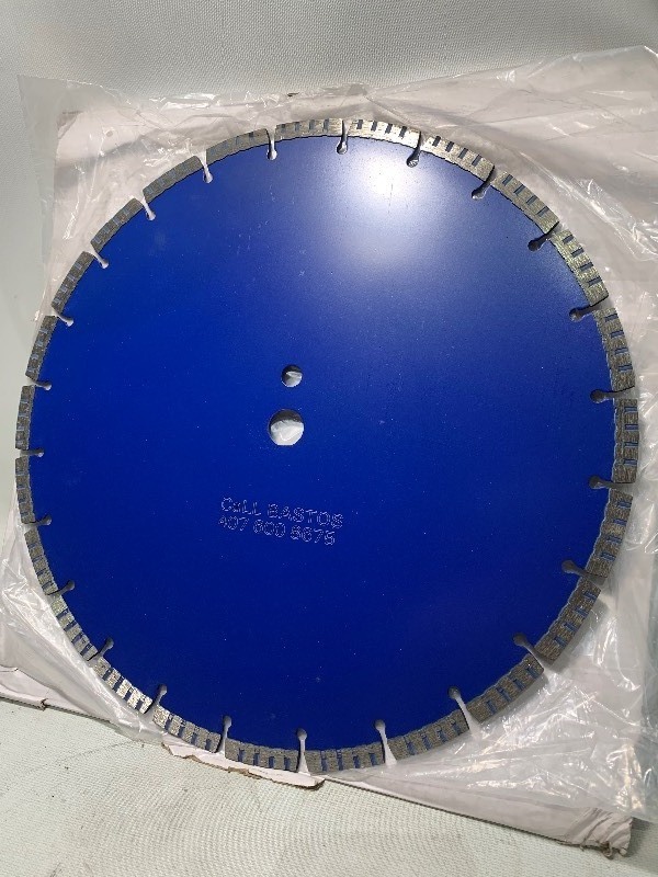 lot 228 image: New Large Heavy Duty 24 Tooth Bastos Tile Saw Blade