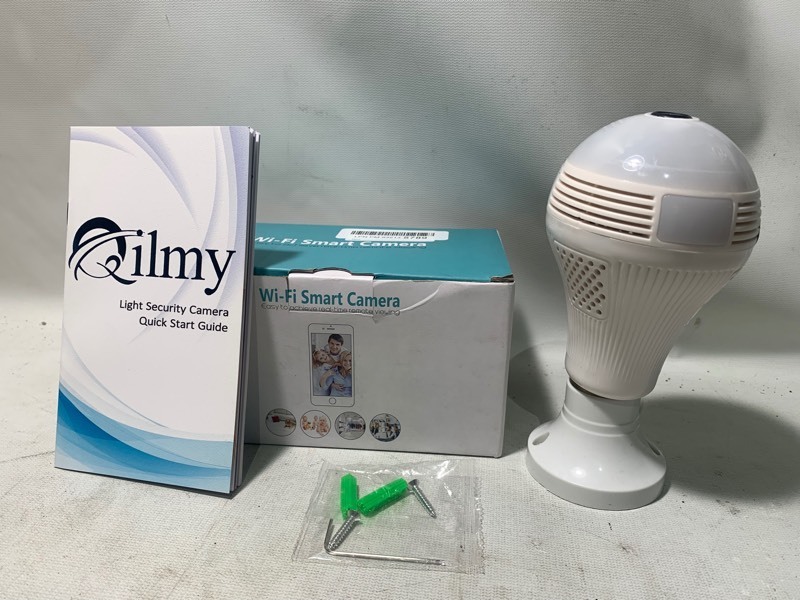 lot 340 image: New Qilmy Smart Light Security Camera