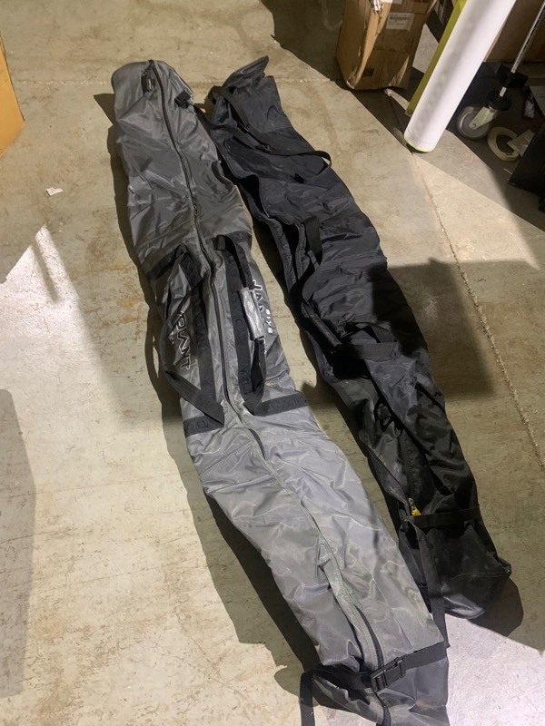 lot 380 image: 2 Volant and Pike Sports Adult Ski Travel Protective Bags