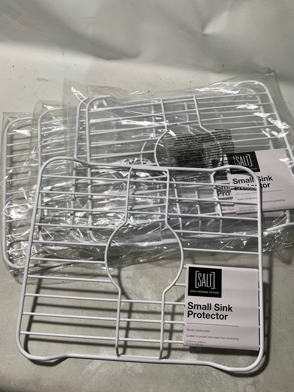 lot 240 image: 5 New SALT 12x10.5 Small Sturdy Sink Protectors