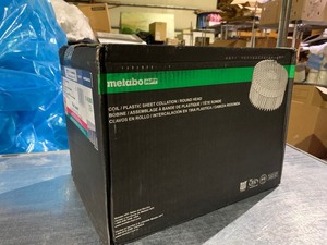 lot 76 image: Box of 4,000 Metabo HPT 2-14x.092 Coil, Plastic Sheet Round Head Nails