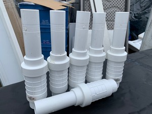 lot 53 image: 6 - 1 14 PVC Pipe Extenders