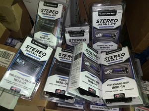 lot 6 image: New Case of 10 Miscellaneous Scosche Stereo Install Kits