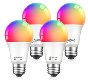 lot 125 image: New NiteBird 4-Pack WiFi LED Smart Bulb WB4