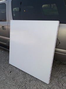 lot 566 image: Heavy Duty Unique PVC Panel 4ftx4ftx3
