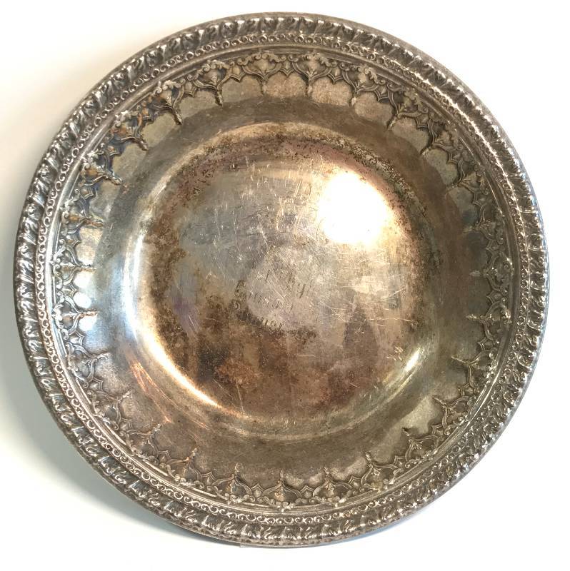 lot 3192 image: 1959 Golf Plate Trophy - 9 Hole 1st Flight Consolation Runner-Up