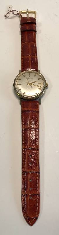 lot 3198 image: Baylor Swiss Made Automatic Watch - Seems To Run - (old pawn shop inventory)