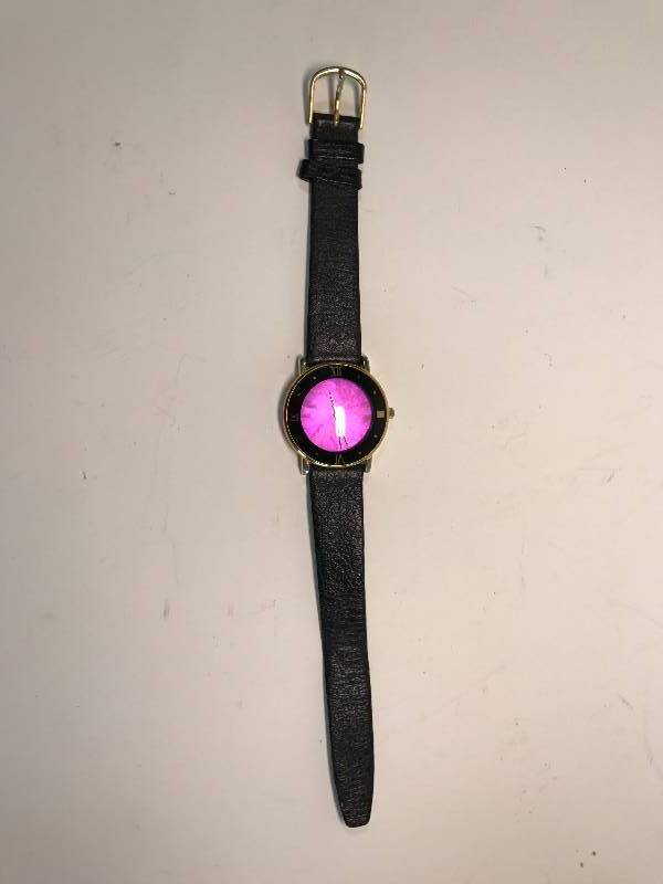 lot 3209 image: Purple Acid Wash Titanium Collectible Watch Stainless Steel Back