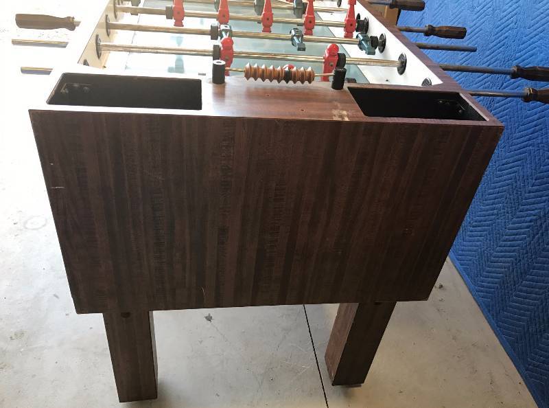 Classic Vintage Dynamo Coin Operated Foosball Soccer Table Single Man