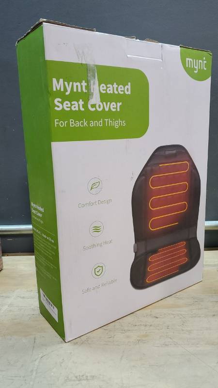 Mynt Heated Seat Covers for Back: Seat Cushion with Heat for Winter