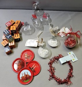 lot 144 image: Christmas Crafts & Blocks that are Christmas, Halloween, Easter, New Years