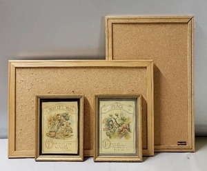 lot 154 image: Cork Boards, Vintage Prints