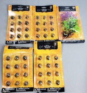 lot 65 image: NEW IN PACKAGE Spider Bouncy Balls & Rings