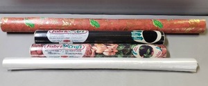 lot 116 image: NEW IN PACKAGE Peel & Stick Fabric, Laminate Paper & Wrapping Paper