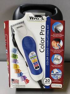 lot 182 image: NEW IN PACKAGE Wahl Color Pro Haircutting Kit