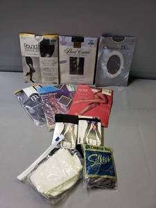 lot 187 image: Pantyhose Tights  Thigh Highs NEW IN PACKAGE