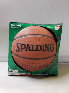 lot 196 image: NEW IN PACKAGE Spalding Tip-Off Basketball