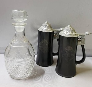 lot 7 image: Beer Stiens, Liquor Decanter