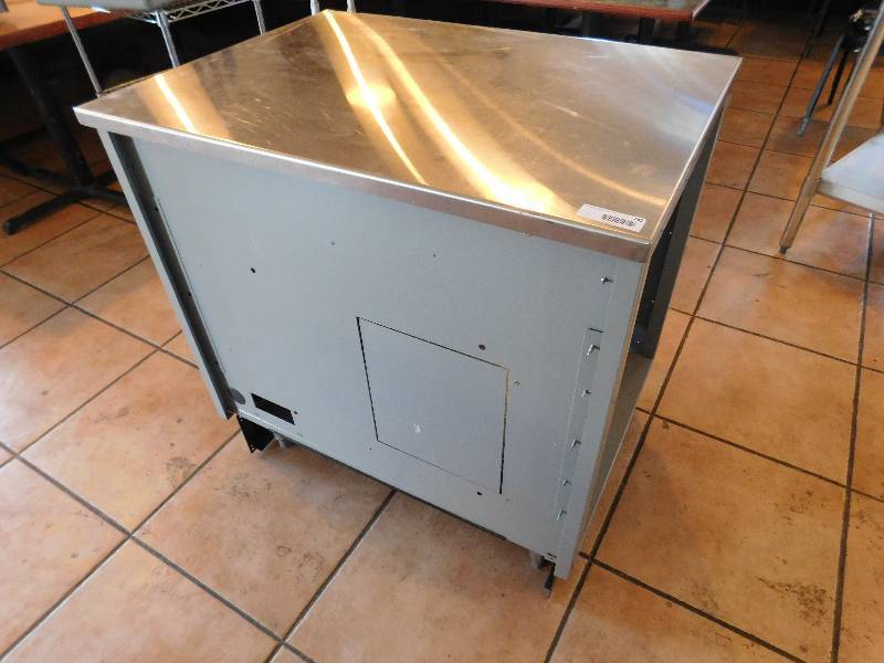 lot 742 image: Stainless Worktop Table