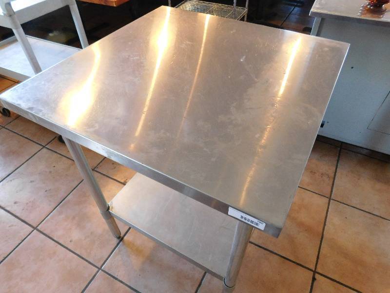 lot 780 image: Stainless Table