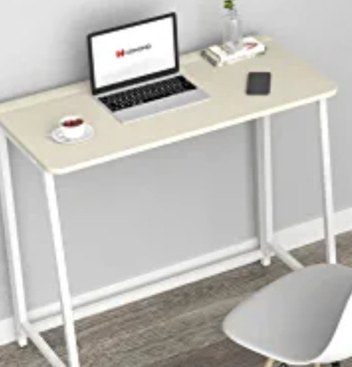  WOHOMO Folding Desk, Small Foldable Desk 31.5 for